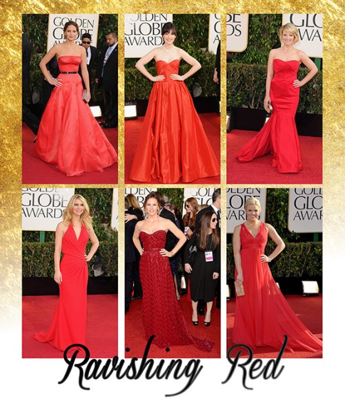 Goldn Globes 2013- Red